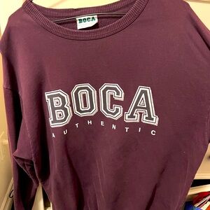 Vintage 90s Boca Authentic Crewneck
